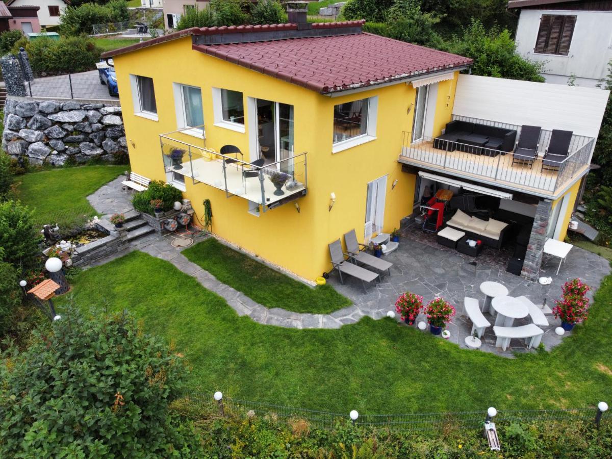 Bijouswiss " Yellow House" Oberterzen Kültér fotó