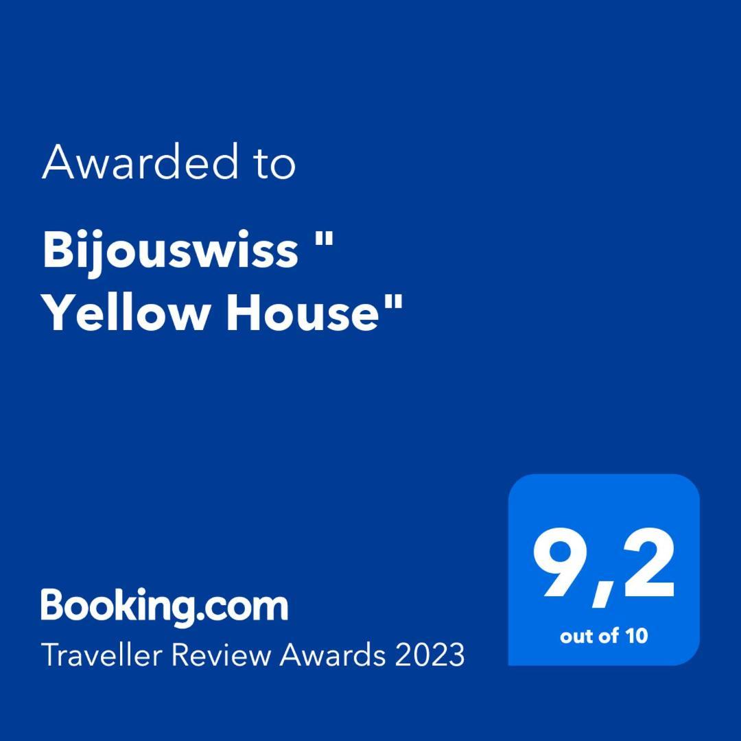 Bijouswiss " Yellow House" Oberterzen Kültér fotó