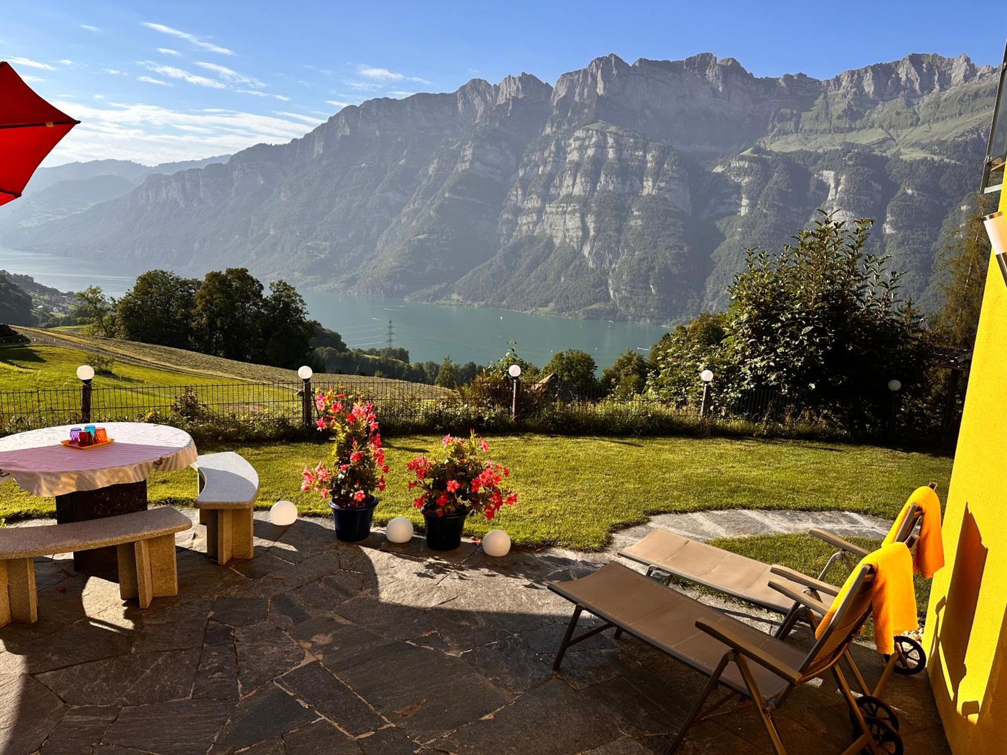 Bijouswiss " Yellow House" Oberterzen Kültér fotó